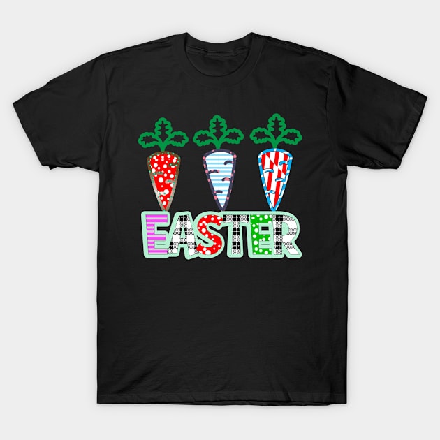 Easter Carrot Happy Easter T-Shirt by DMMGear